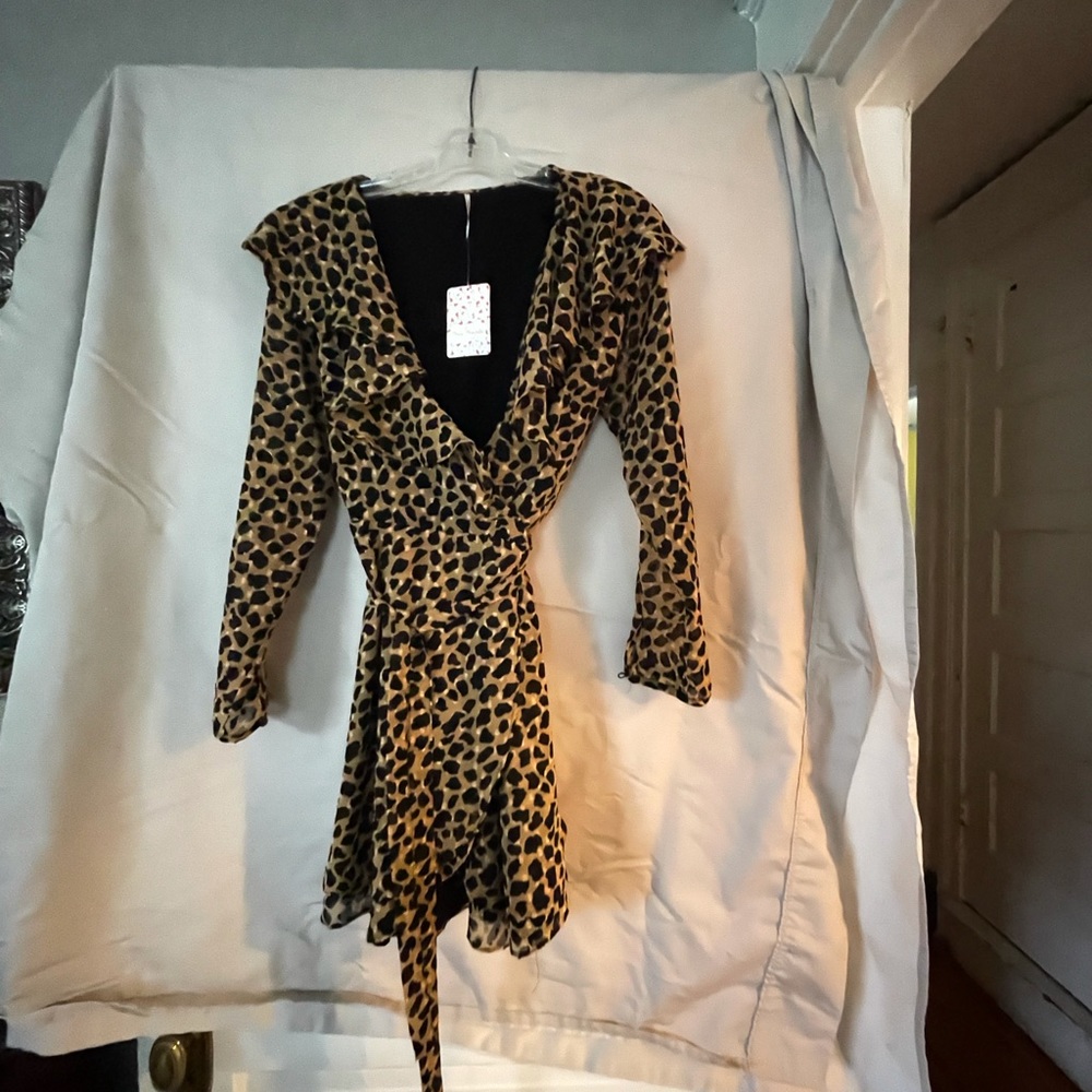 Free People wrap dress